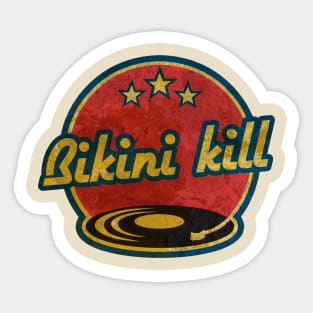 bikini kill Sticker